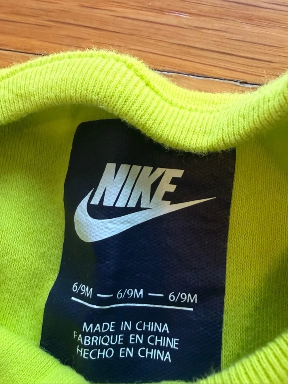 NIKE Baby Boy Bundle One Piece Lot‎ of 3 Onesie size 6-9 Months